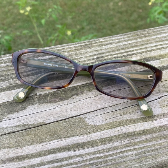 Michael Kors glasses frames Olive green tortoise color 52[]16 135 - Picture 7 of 9